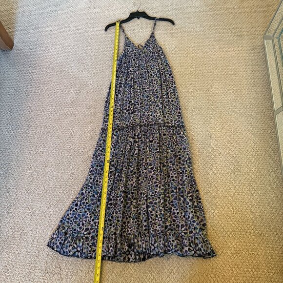 Floral BoHo Spaghetti-Strap Floor-Length Dress - Picture 13 of 14